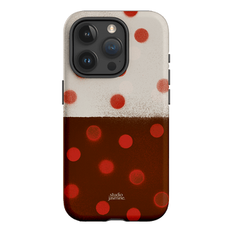 Ladybug Polka Dot Printed Phone Cases iPhone 15 Pro / Armoured by Jasmine Dowling - The Dairy