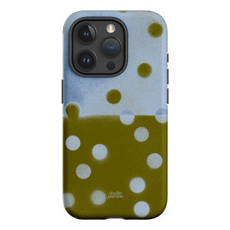 Lake Polka Dot Printed Phone Cases iPhone 15 Pro / Armoured by Jasmine Dowling - The Dairy