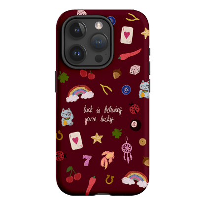 Lucky Printed Phone Cases iPhone 15 Pro / Armoured by Amy Gibbs - The Dairy