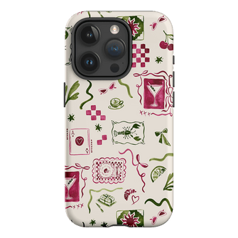 Martini Gal Printed Phone Cases iPhone 15 Pro / Armoured by Charlie Taylor - The Dairy