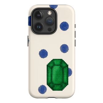 May Emerald Printed Phone Cases iPhone 15 Pro / Armoured by Joiana - The Dairy