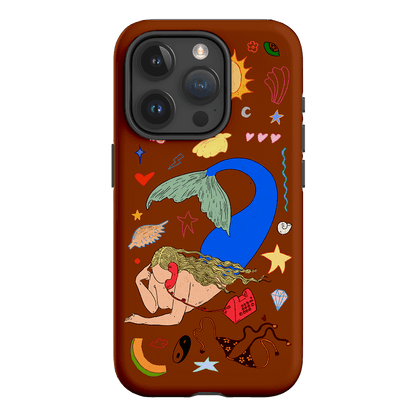 Mermaid Salad Chocolate Printed Phone Cases iPhone 15 Pro / Armoured by Easty Beasty - The Dairy
