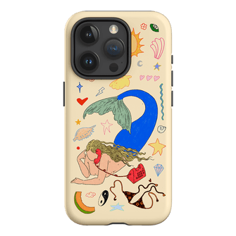 Mermaid Salad Cream Printed Phone Cases iPhone 15 Pro / Armoured by Easty Beasty - The Dairy