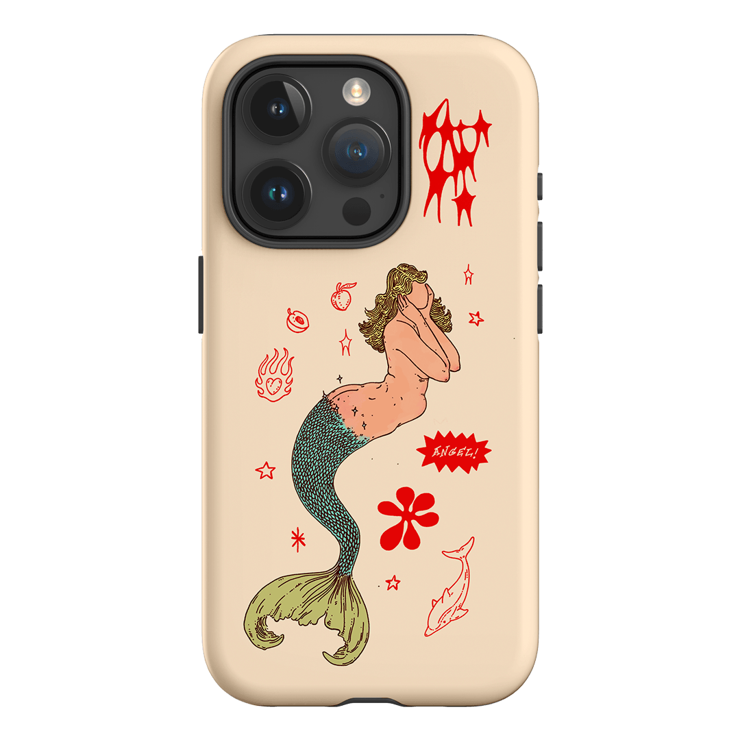 Mimi Cream Printed Phone Cases iPhone 15 Pro / Armoured by Easty Beasty - The Dairy