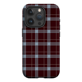 Mocha Plaid Printed Phone Cases iPhone 15 Pro / Armoured by The Dairy - The Dairy