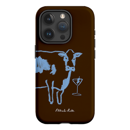 Mootini Espresso Printed Phone Cases iPhone 15 Pro / Armoured by Phthalo Ruth - The Dairy