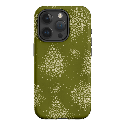 Olive Bloom Printed Phone Cases iPhone 15 Pro / Armoured by Veronica Tucker - The Dairy