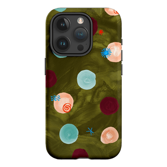 Olive Spot Printed Phone Cases iPhone 15 Pro / Armoured by Charlie Taylor - The Dairy