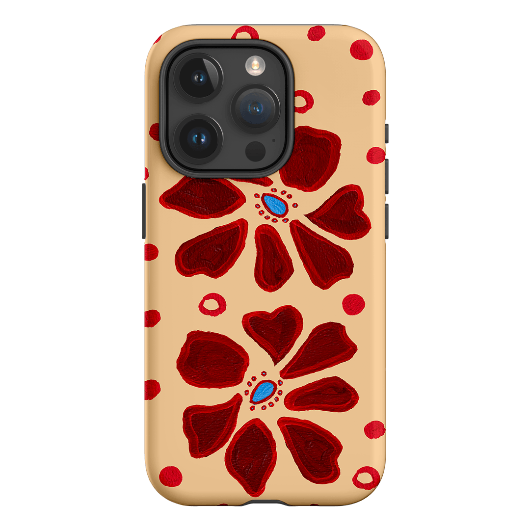 Painted Petal Sorbet Printed Phone Cases iPhone 15 Pro / Armoured by BG. Studio - The Dairy