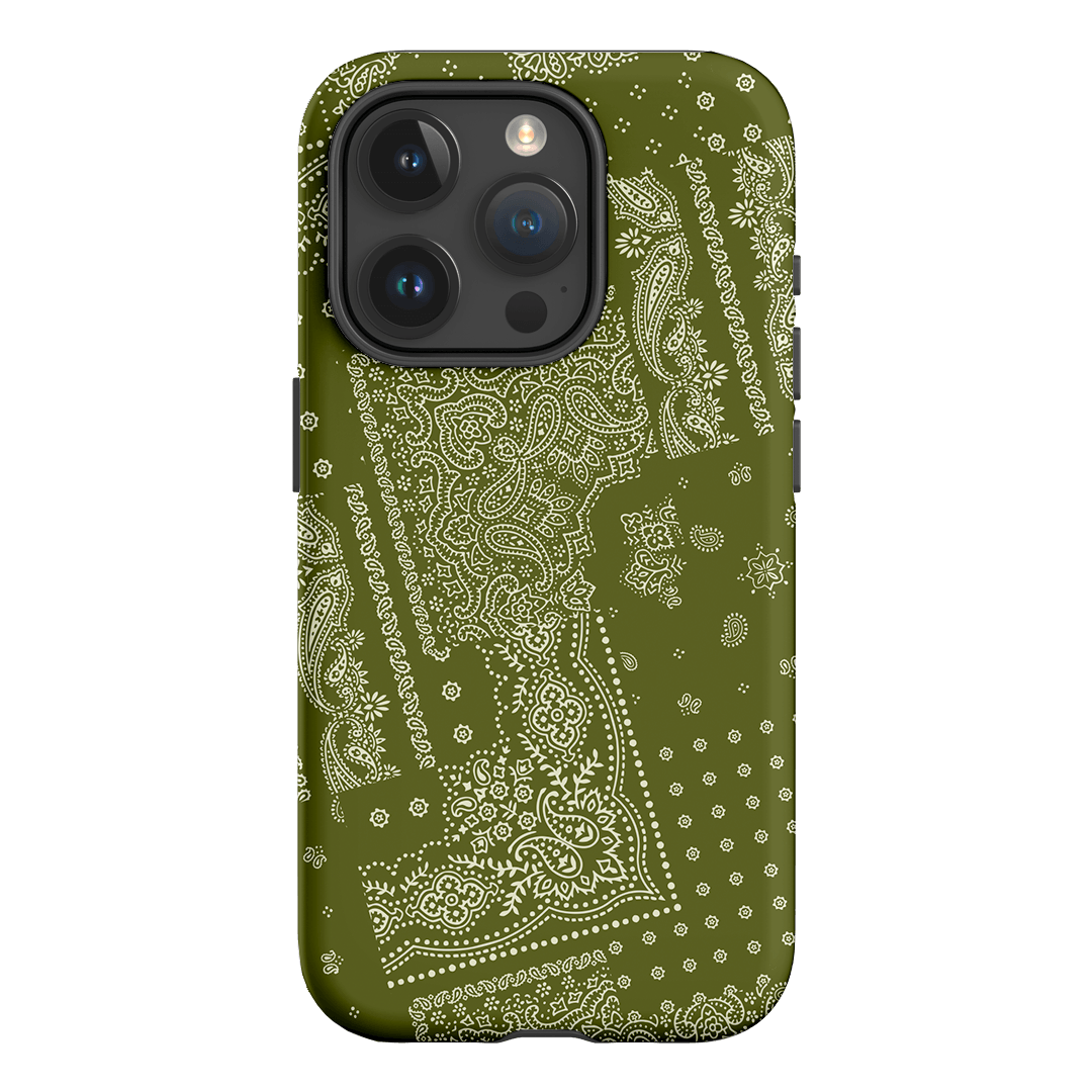 Paisley Fern Printed Phone Cases iPhone 15 Pro / Armoured by The Dairy - The Dairy