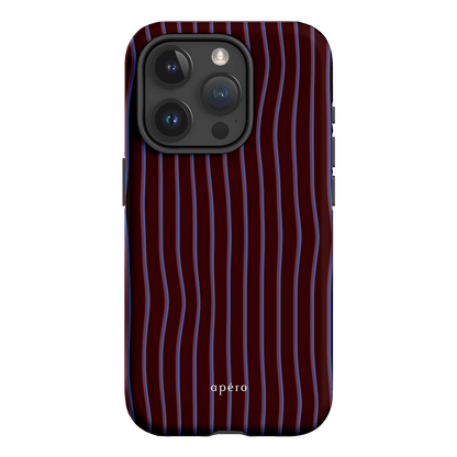 Panama Burgundy Printed Phone Cases iPhone 15 Pro / Armoured by Apero - The Dairy