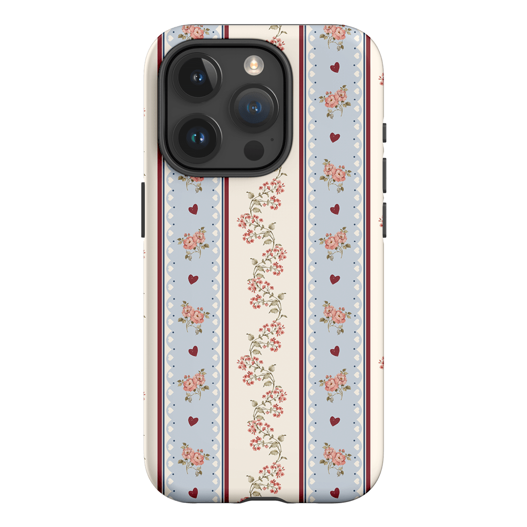 Pastel Stripe Printed Phone Cases iPhone 15 Pro / Armoured by Kasiags Art - The Dairy