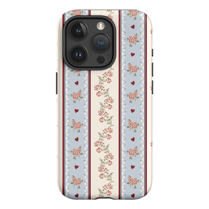 Pastel Stripe Printed Phone Cases iPhone 15 Pro / Armoured by Kasiags Art - The Dairy