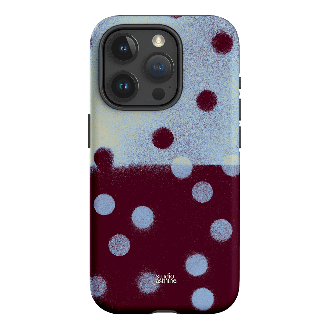 Plum Polka Dot