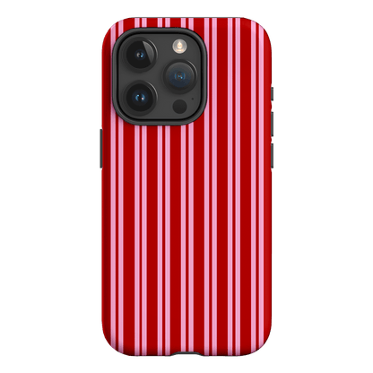 Punch Stripes Printed Phone Cases iPhone 15 Pro / Armoured by The Dairy - The Dairy