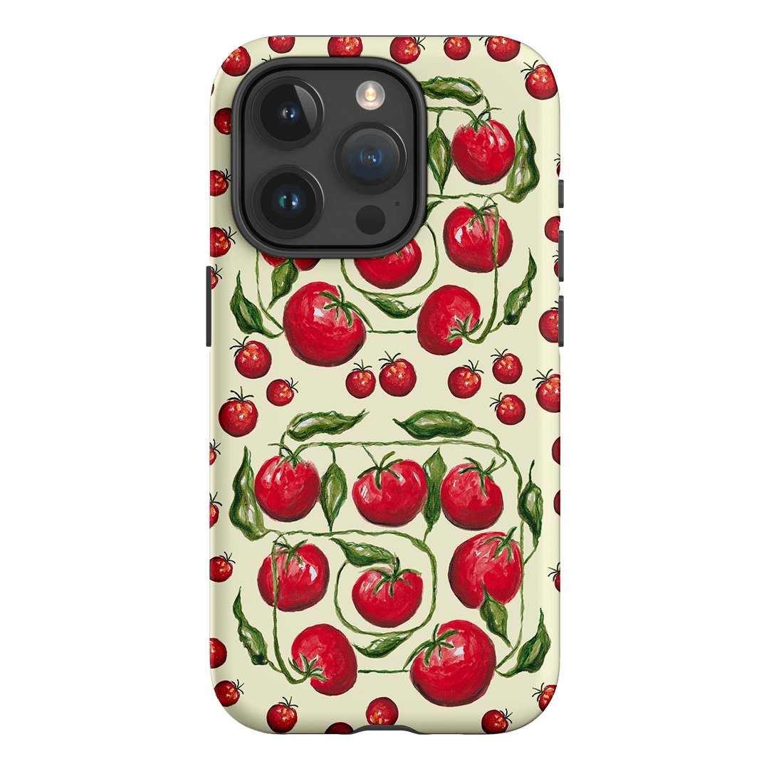 Red Tomatoes Printed Phone Cases iPhone 15 Pro / Armoured by BG. Studio - The Dairy