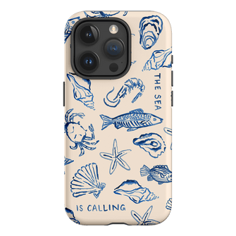 Sea Call Printed Phone Cases iPhone 15 Pro / Armoured by Cass Deller - The Dairy