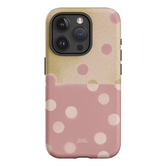 Strawberry Polka Dot Printed Phone Cases iPhone 15 Pro / Armoured by Jasmine Dowling - The Dairy