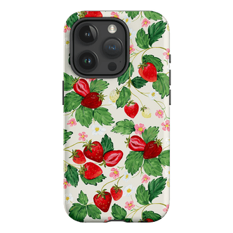 Strawberry Patch Printed Phone Cases iPhone 15 Pro / Armoured by Ellie Mae - The Dairy