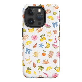 Summer Icons Printed Phone Cases iPhone 15 Pro / Armoured by Cass Deller - The Dairy