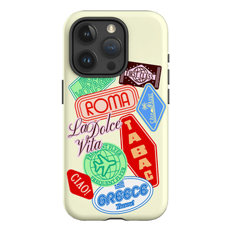 Well Travelled Printed Phone Cases iPhone 15 Pro / Armoured by The Dairy - The Dairy