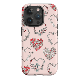 Wild Heart Wreath Printed Phone Cases iPhone 15 Pro / Armoured by Typoflora - The Dairy