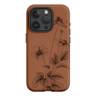 Windflowers Study Printed Phone Cases iPhone 15 Pro / Armoured by Typoflora - The Dairy