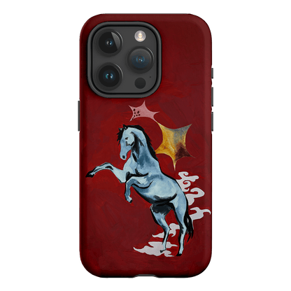 Year Of The Horse Printed Phone Cases iPhone 15 Pro / Armoured by Lisa Hu - The Dairy