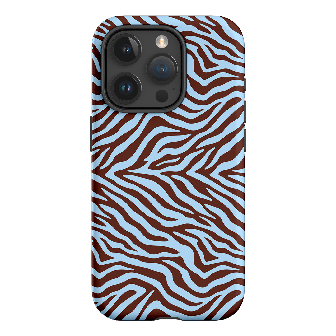 Zebra Haze Printed Phone Cases iPhone 15 Pro / Armoured by The Dairy - The Dairy