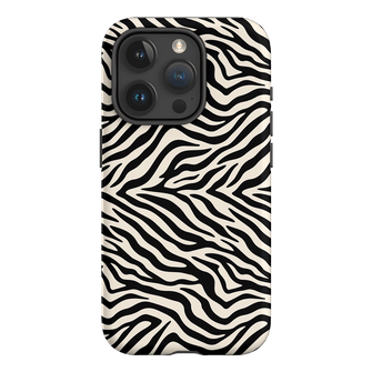 Zebra Ink Printed Phone Cases iPhone 15 Pro / Armoured by The Dairy - The Dairy