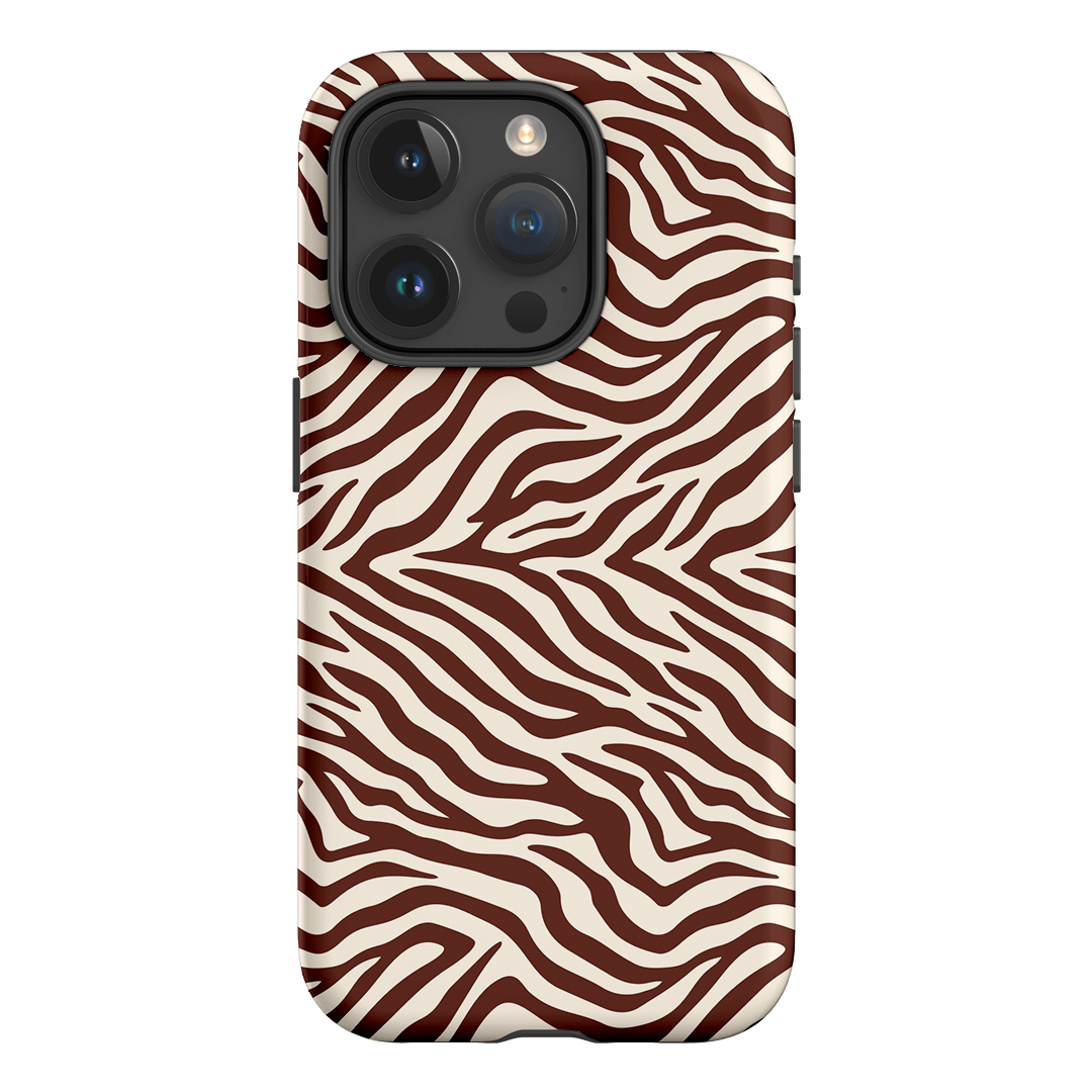 Zebra Toast Printed Phone Cases iPhone 15 Pro / Armoured by The Dairy - The Dairy