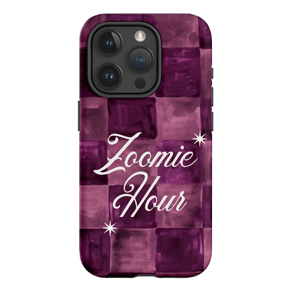 Zoomie Hour Cherry Printed Phone Cases iPhone 15 Pro / Armoured by Lisa Hu - The Dairy