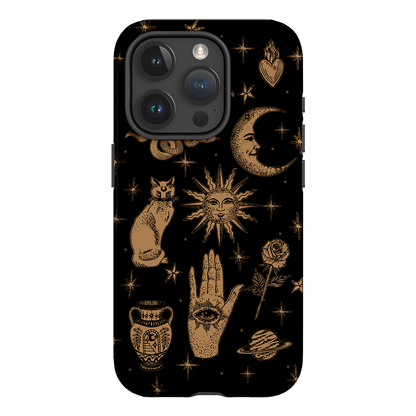 Astro Flash Noir Printed Phone Cases iPhone 15 Pro / Armoured by Veronica Tucker - The Dairy
