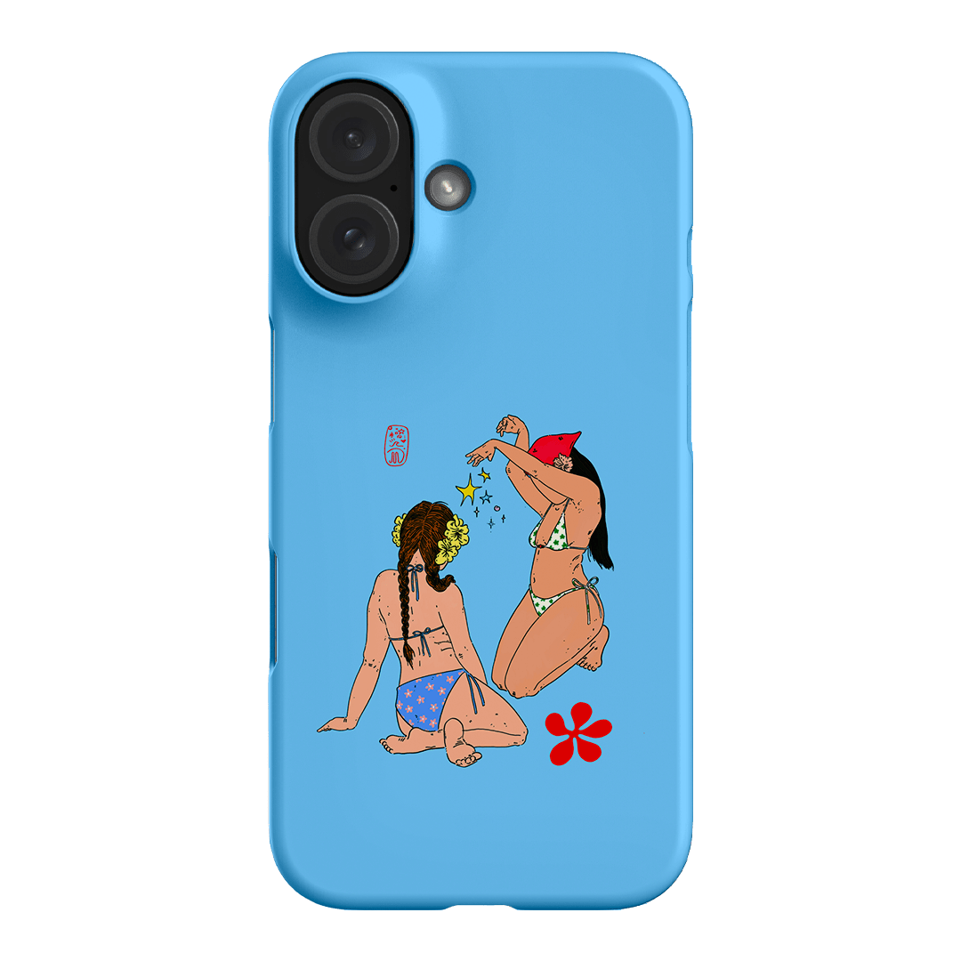 Babe Magic Blue Printed Phone Cases iPhone 16 / Snap by Easty Beasty - The Dairy