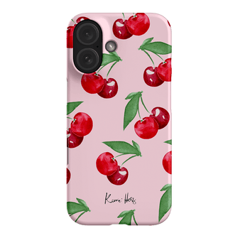 Cherry Rose Printed Phone Cases iPhone 16 / Armoured by Kerrie Hess - The Dairy