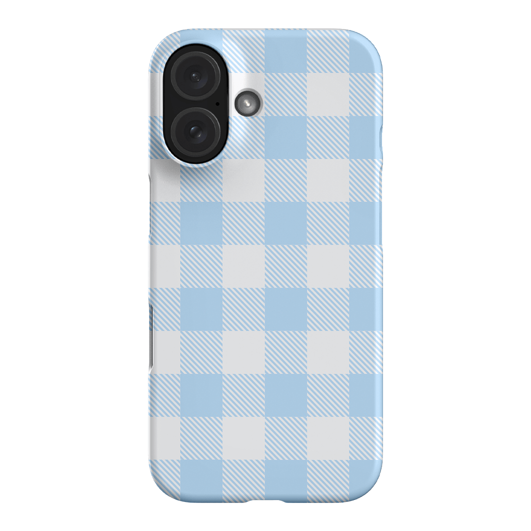 Cloud Plaid Printed Phone Cases iPhone 16 / Snap by The Dairy - The Dairy