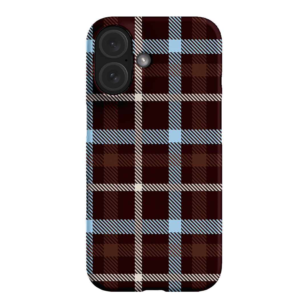 Coco Plaid Printed Phone Cases iPhone 16 / Snap by The Dairy - The Dairy