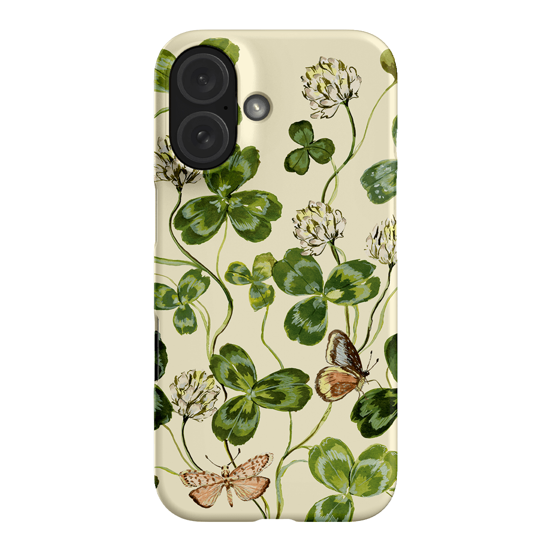 Clover & Butterflies Printed Phone Cases iPhone 16 / Snap by Ellie Mae - The Dairy