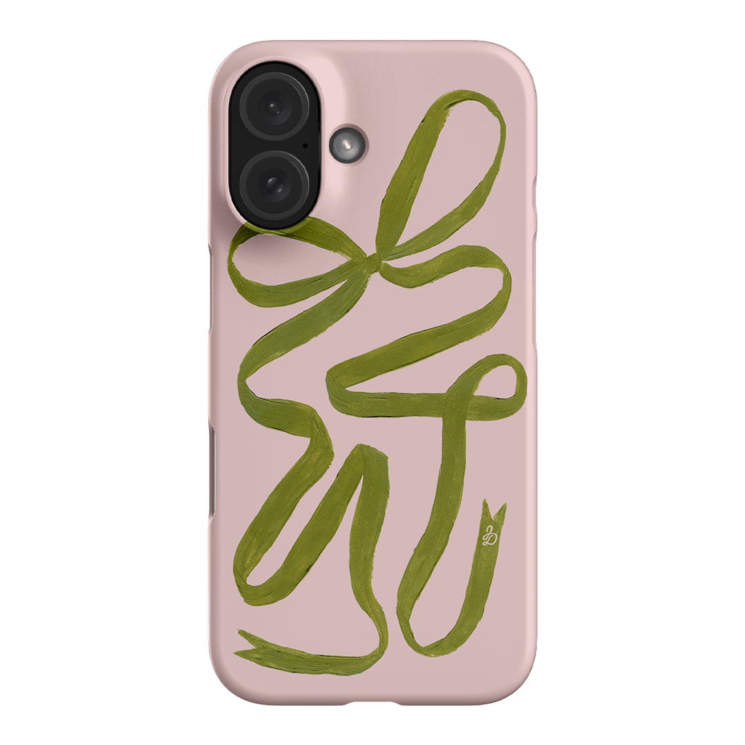 Garden Ribbon Printed Phone Cases iPhone 16 / Snap by Jasmine Dowling - The Dairy