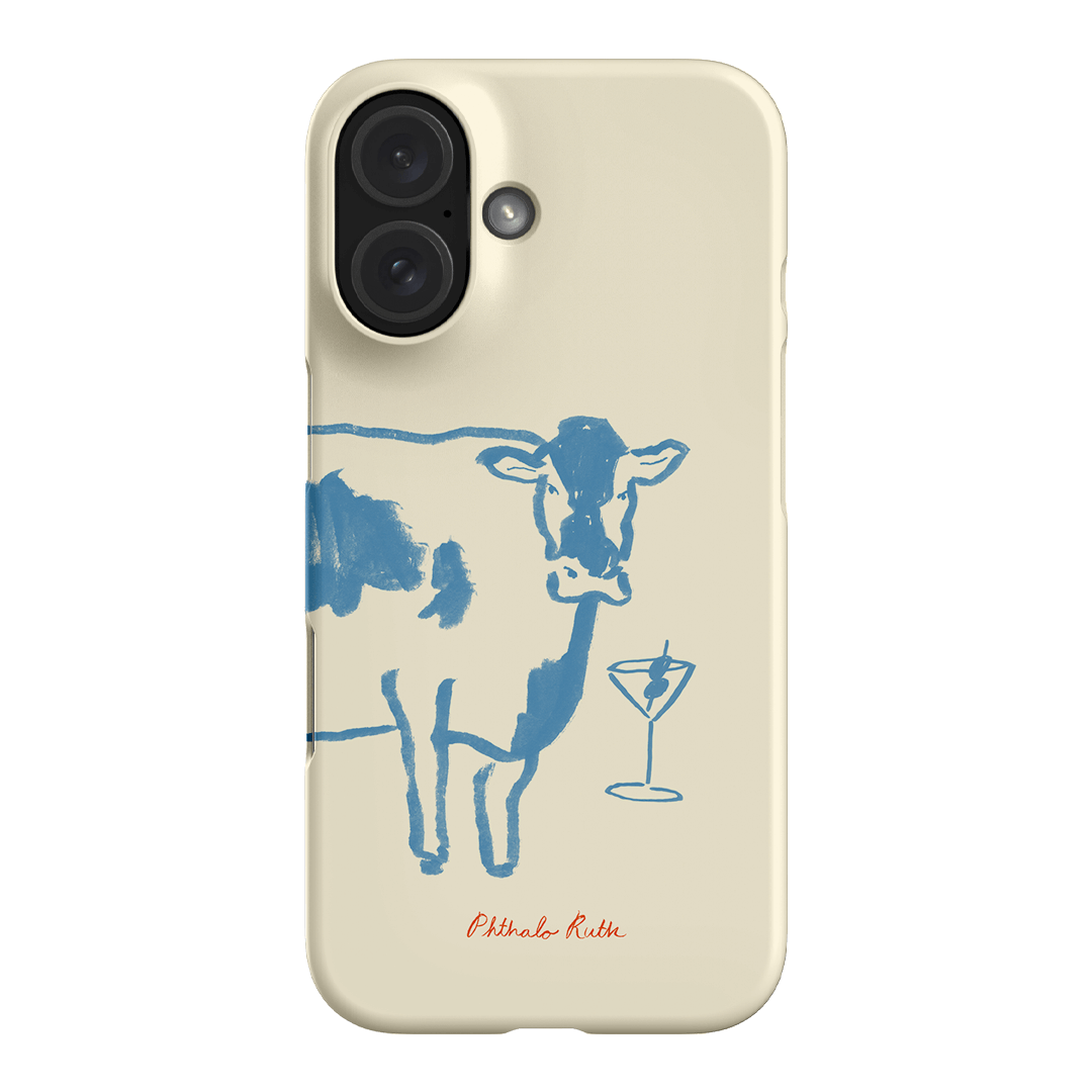 Mootini Blue Printed Phone Cases by Phthalo Ruth - The Dairy