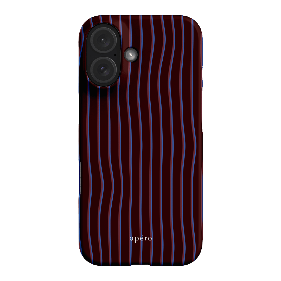 Panama Burgundy Printed Phone Cases iPhone 16 / Snap by Apero - The Dairy