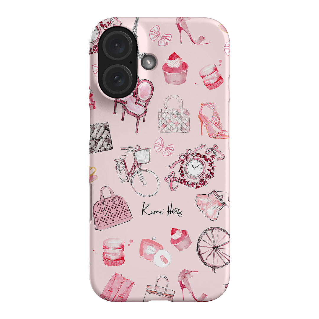 Paris Printed Phone Cases iPhone 16 / Snap by Kerrie Hess - The Dairy