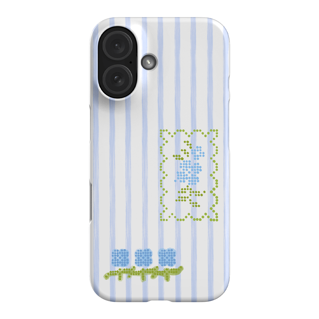 Patchwork Blue Printed Phone Cases iPhone 16 / Snap by Kayla Carr - The Dairy