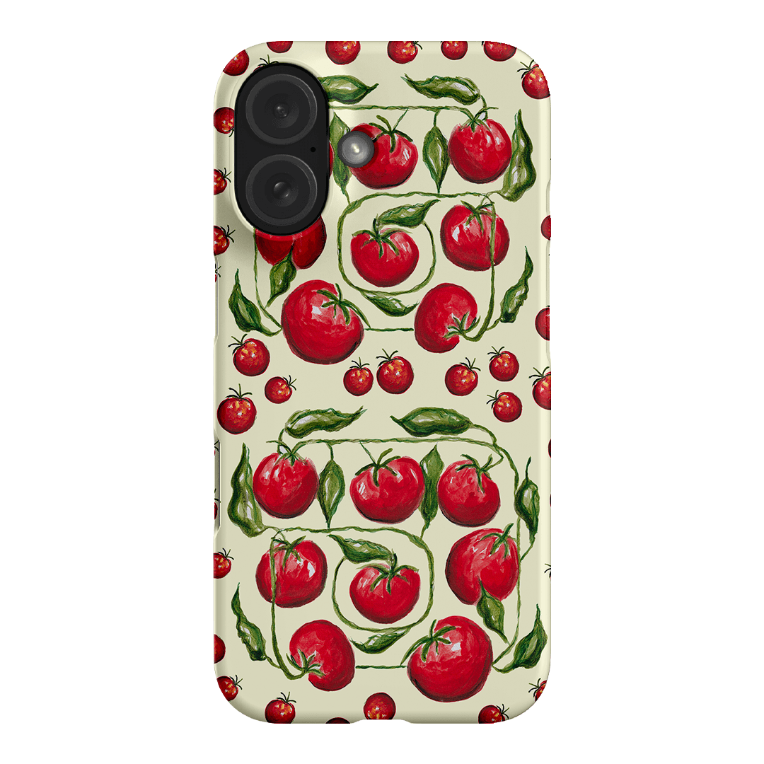 Red Tomatoes Printed Phone Cases iPhone 16 / Snap by BG. Studio - The Dairy