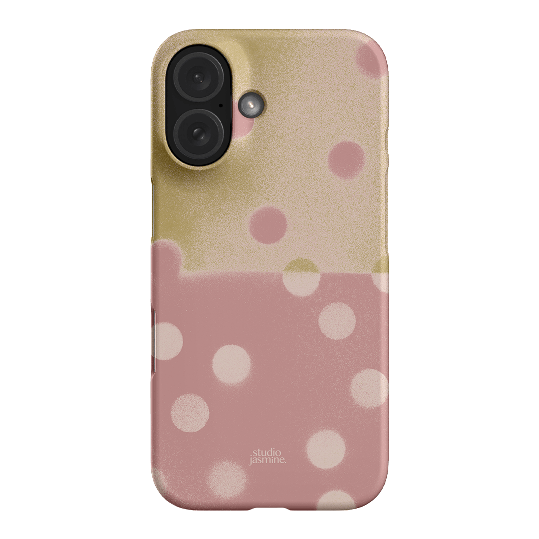 Strawberry Polka Dot Printed Phone Cases iPhone 16 / Snap by Jasmine Dowling - The Dairy