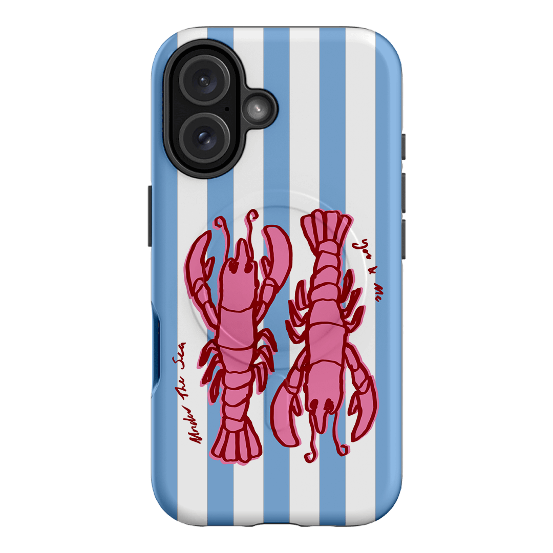 Lobster for Life Printed Phone Cases iPhone 16 / Armoured MagSafe by The Dairy - The Dairy