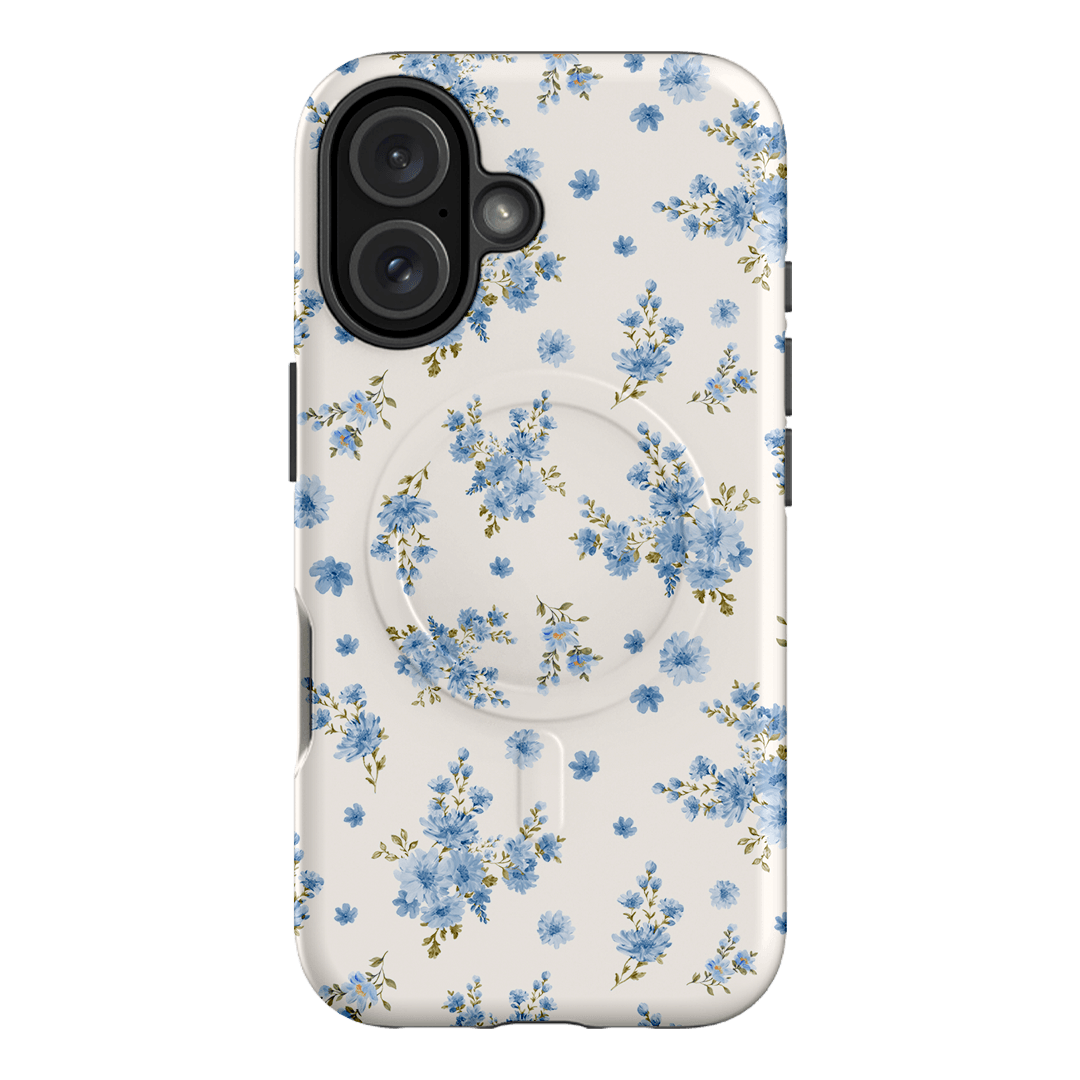Blue Meadow Printed Phone Cases iPhone 16 / Armoured MagSafe by Kasiags Art - The Dairy