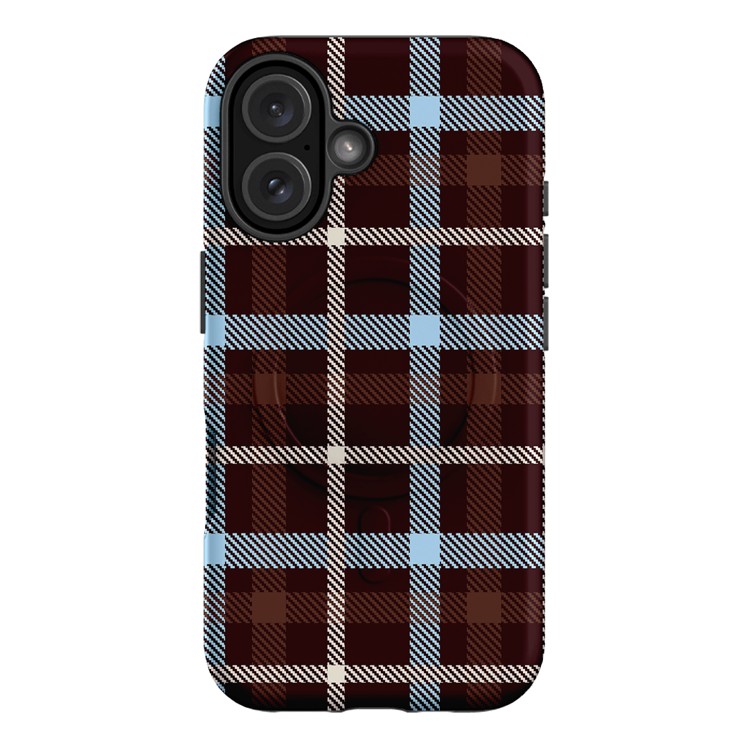 Coco Plaid Printed Phone Cases iPhone 16 / Armoured MagSafe by The Dairy - The Dairy
