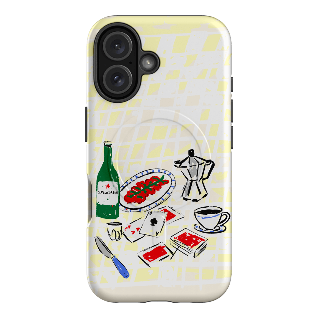 Euro Morning Printed Phone Cases iPhone 16 / Armoured MagSafe by The Dairy - The Dairy