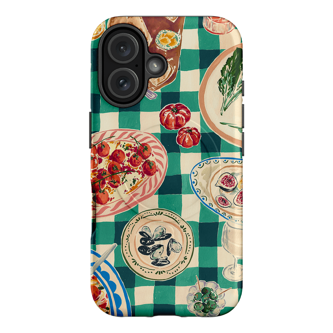 Evening Alfresco Printed Phone Cases iPhone 16 / Armoured MagSafe by Charlie Taylor - The Dairy